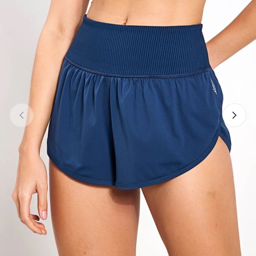 Free People Movement Game Time Shorts in Yellow